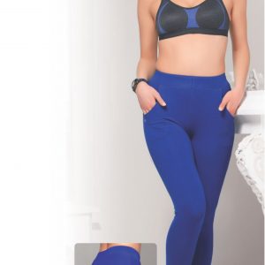 FLORET Girl Yoga Pant in Royal Blue Colour