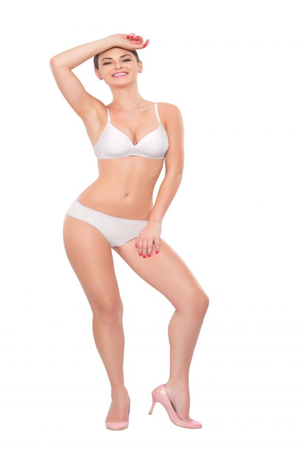 BODYCARE Seamless Bra in White Colour with all day comfort – Rocky Factory